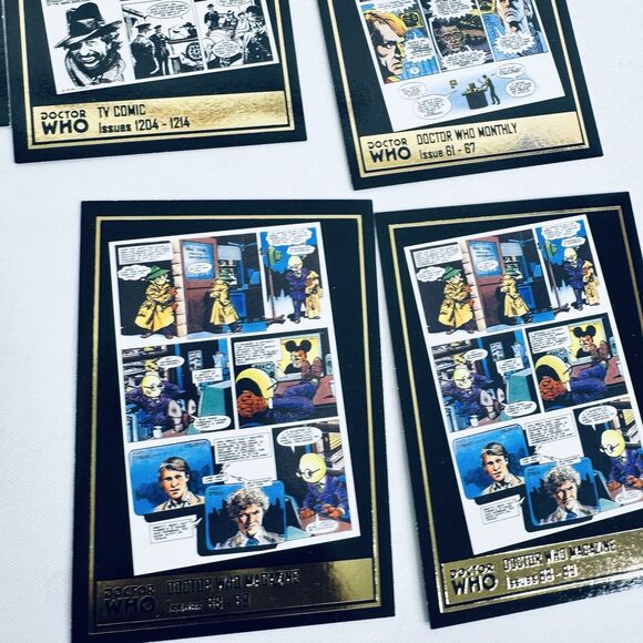 Doctor Who 'The Definitive Collection Series 2' Foil Stamped F1 - F11 Lot - Picture 8 of 13